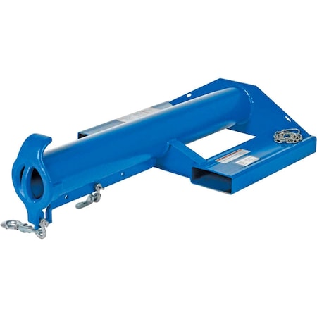 Global Industrial Shorty Non-Telescoping Forklift Jib Boom Crane, 50-5/8inL, 4000 Lbs. Capacity 989044